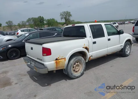 2002 Chevrolet S-10 Ls from USA, damaged, VIN 1GCDT13W72K240961